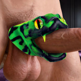 Master Cobra Silicone Cock Ring - Green